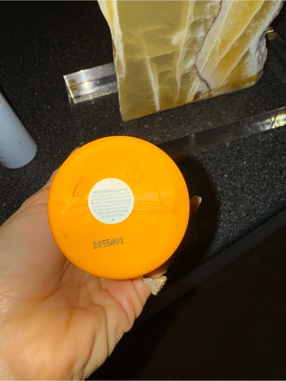 NWT Sol de Janeiro Milky Leave-In Conditioner - Orange and White Spray Bottle